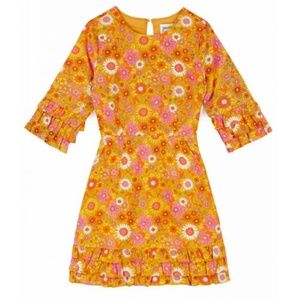 Joanie Clothing Retro Floral Dress with Pockets